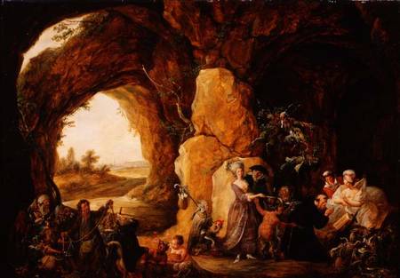 The Temptation of St. Anthony van Louis Joseph Watteau