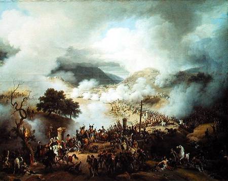 Battle of Somo-Sierra van Louis Lejeune