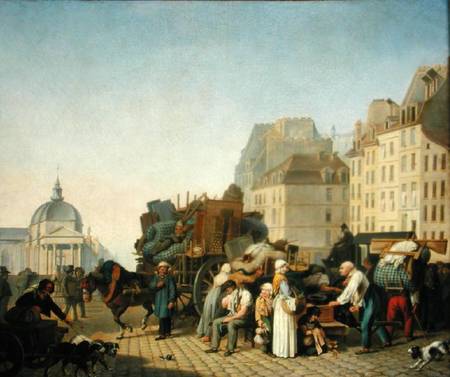 The House Movers van Louis-Léopold Boilly
