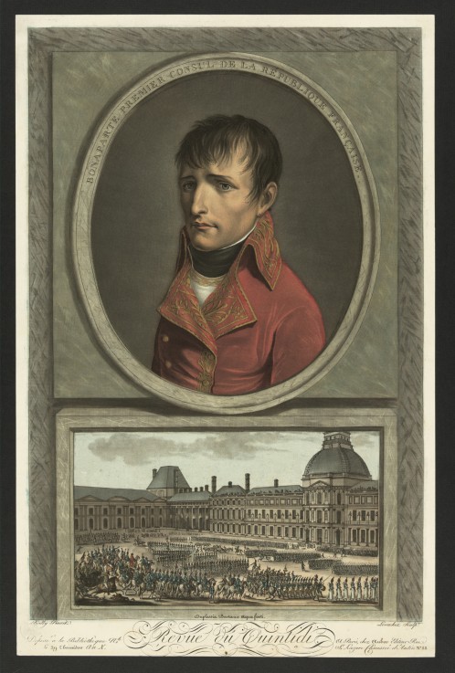 Napoleon Bonaparte as First Consul of France van Louis-Léopold Boilly