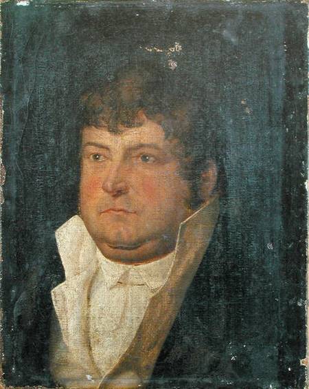 Portrait of Georges Cadoudal (1771-1804) van Louis-Léopold Boilly