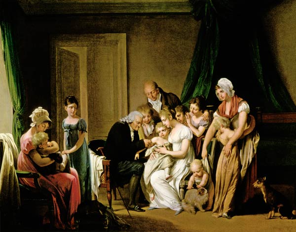 The Vaccination van Louis-Léopold Boilly