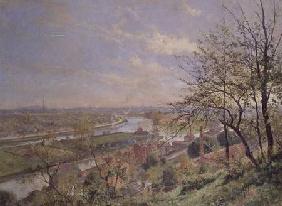 View of Boulogne sur Seine