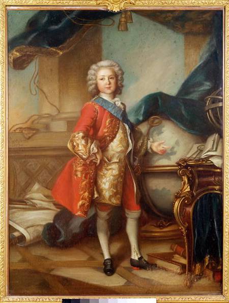 Dauphin Charles-Louis (1729-65) of France van Louis Tocqué
