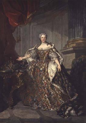 Portrait of Marie Leczinska (1703-68)
