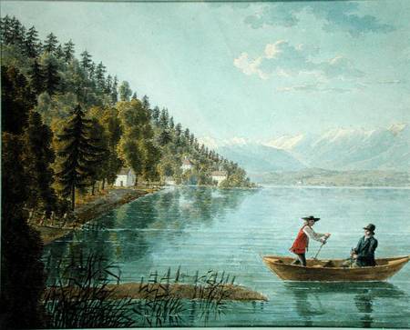 Lake Starnberg van Louise Cochelet