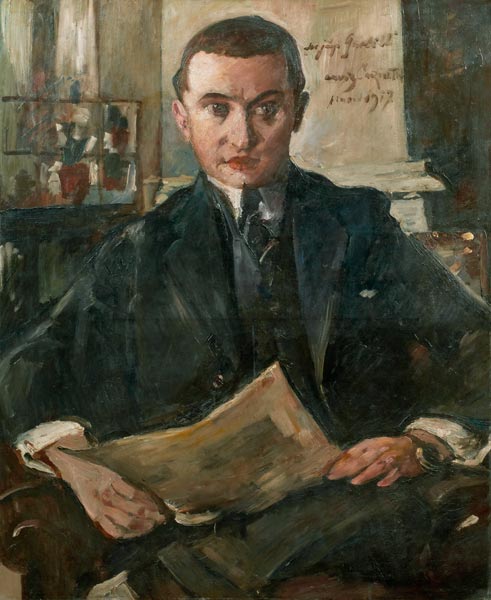 Portrait of Wolfgang Gurlitt van Lovis Corinth