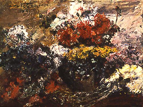 Herbstblumen van Lovis Corinth