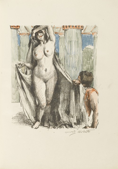Illustration to The Song of Songs van Lovis Corinth