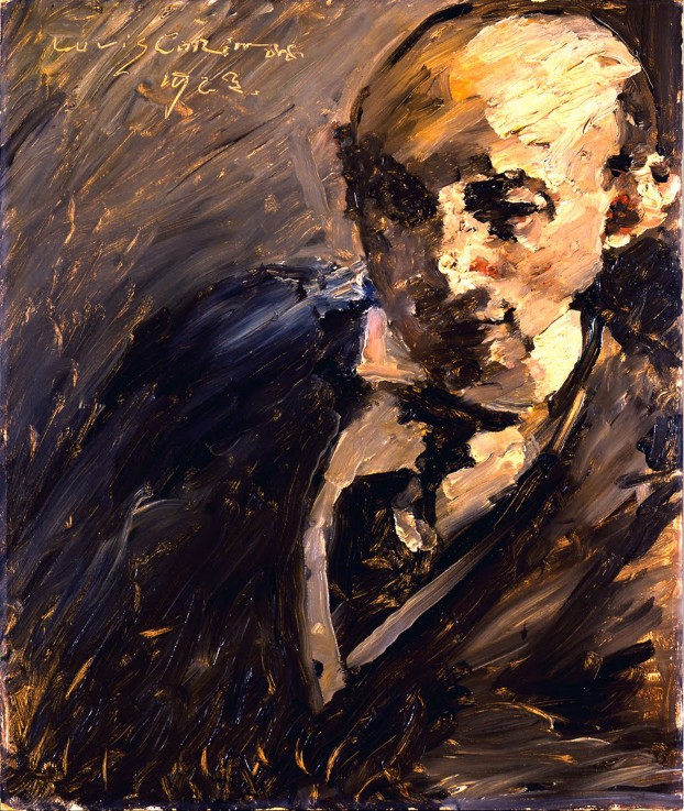 Portrait of Alfred Kuhn van Lovis Corinth
