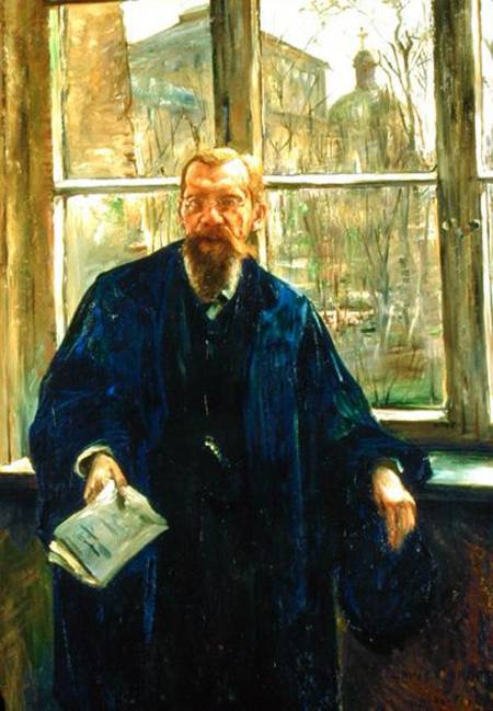 Portrait of Dr Edward Meyer van Lovis Corinth