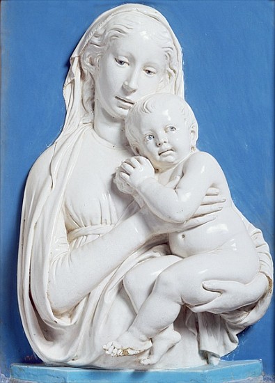 The Madonna of the Apple van Luca Della Robbia