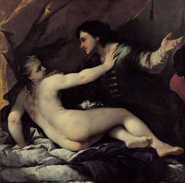 L.Giordano /Lucretia & Sextus Tarquin van Luca Giordano