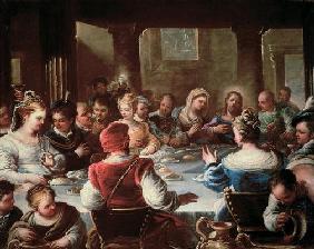 The Marriage at Cana (oil on canvas)