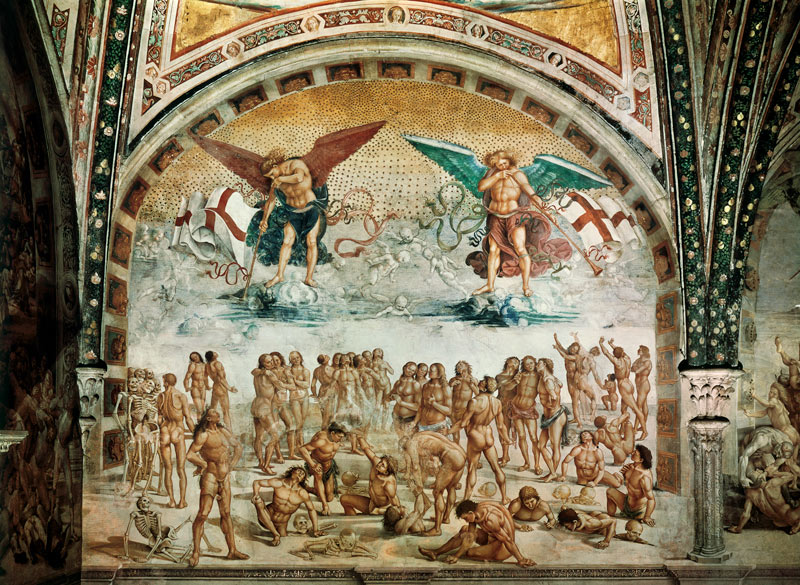 Resurrection of the Flesh van Luca Signorelli