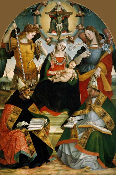 Mary with Child, Trinity van Luca Signorelli