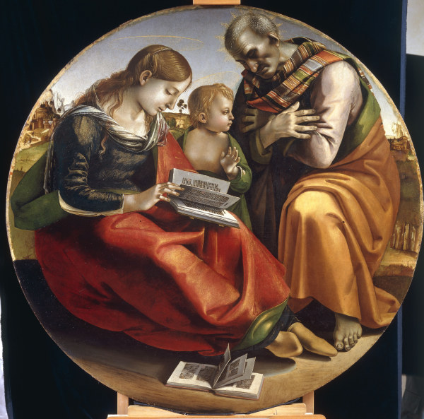Holy Family van Luca Signorelli