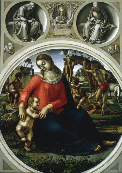 Mary with Child van Luca Signorelli