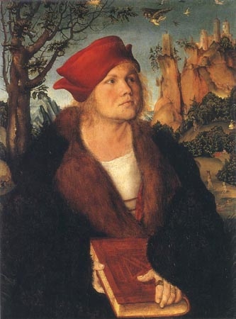 Dr. Johannes Cuspinian van Lucas Cranach (de oude)