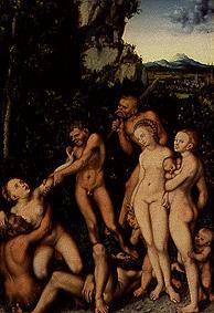 Die Früchte der Eifersucht. van Lucas Cranach (de oude)