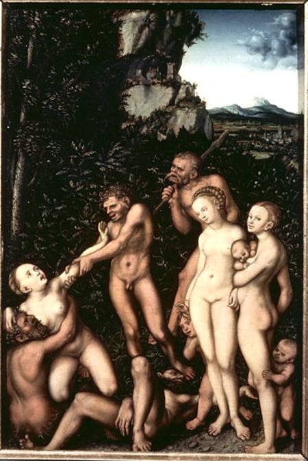Fruits of Jealousy van Lucas Cranach (de oude)