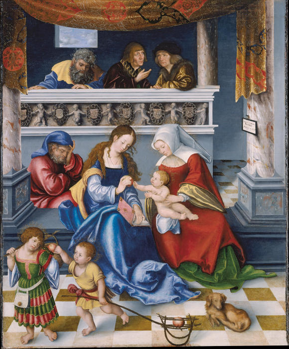 The Holy Kinship van Lucas Cranach (de oude)