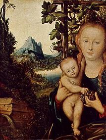 Maria mit dem Kind. van Lucas Cranach (de oude)