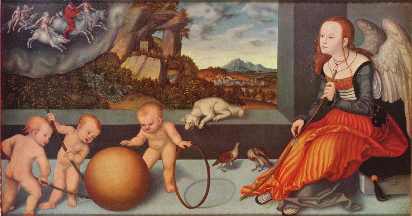 Melancholy van Lucas Cranach (de oude)