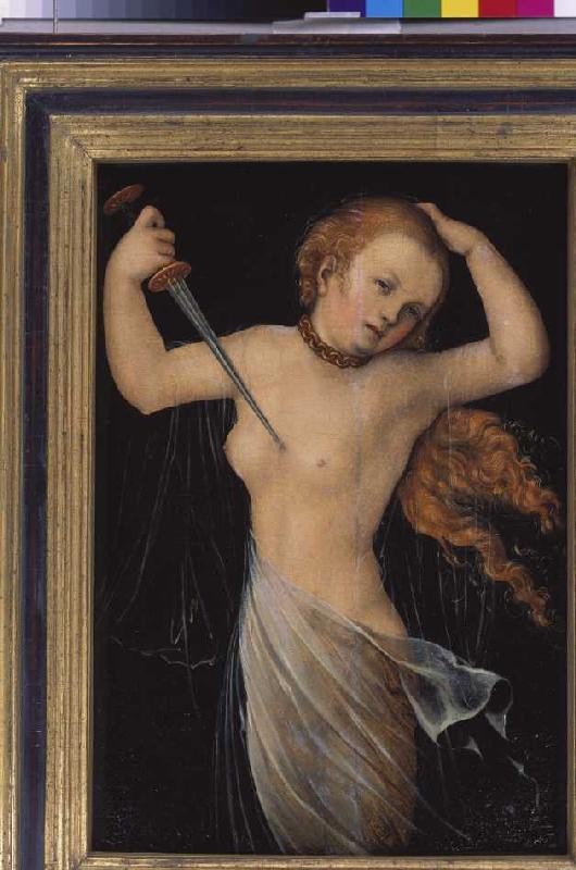 Selbstmord der Lucretia. van Lucas Cranach (de oude)
