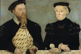 Moritz and Agnes von Sachsen