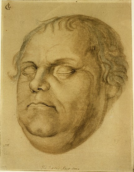 Posthumous Portrait, Martin Luther van Lucas Fortenagl