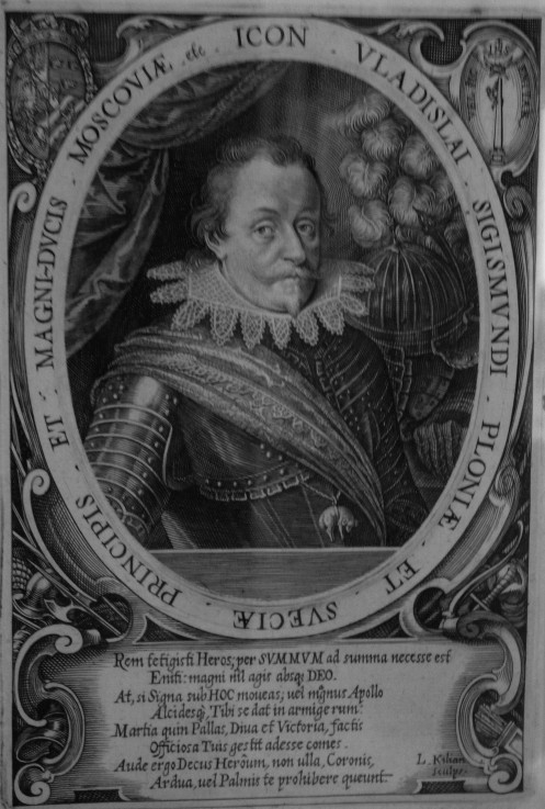 King Wladyslaw IV Vasa of Poland (1595-1648), Tsar of Russia van Lucas Kilian