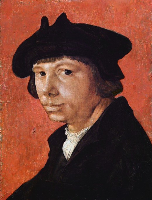 Self-Portrait van Lucas van Leyden