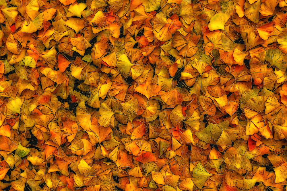 Autumn Impression van Lucie Gagnon