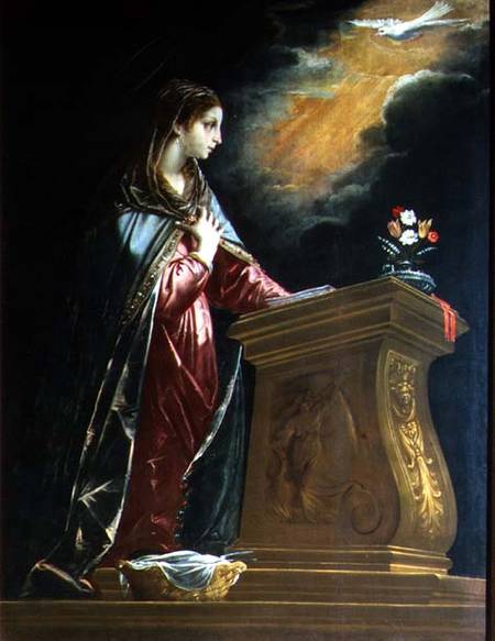 Annunciation van Lucrina Fetti