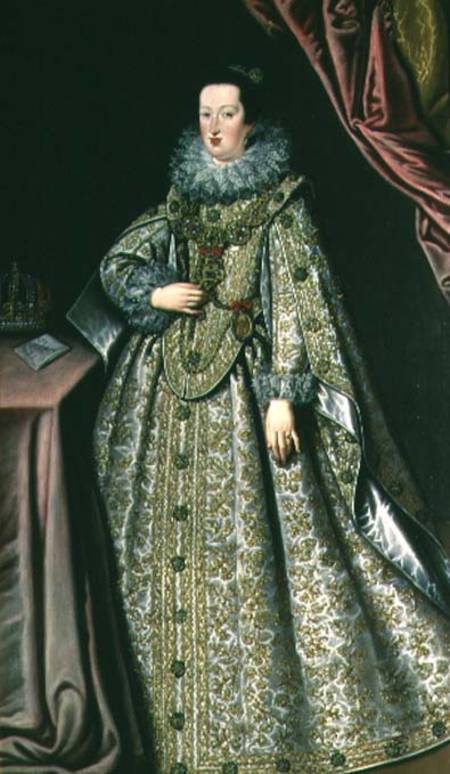 Eleanor Gonzaga (1598-1655), wife of Ferdinand II (1578-1637) Holy Roman Emperor van Lucrina Fetti