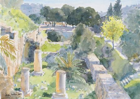 Roman Columns, Old Jerusalem