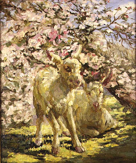 All on a Spring Morning  van Lucy Marguerite Frobisher