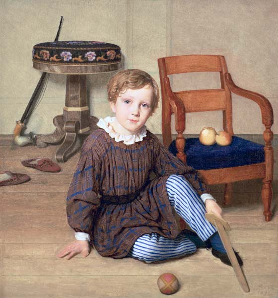 Childhood van Ludvig August Smith