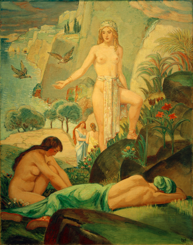 Aphrodite van Ludwig von Hofmann