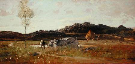 Summer Landscape van Luigi Loir