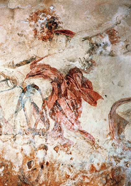 The Rape of Persephone, from the Tomb of Persephone van Macedonian School