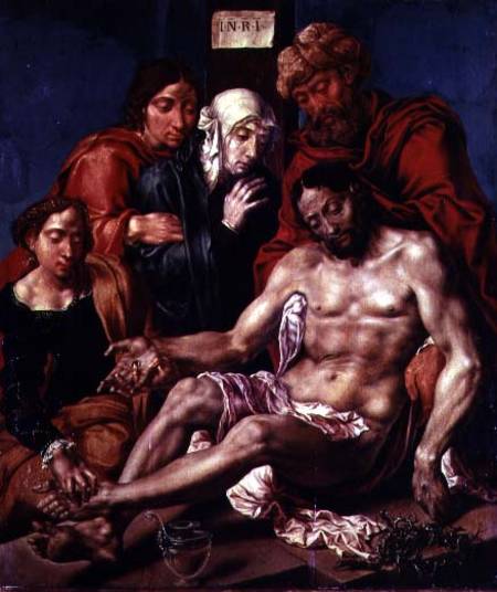 The Lamentation of Christ van Maerten van Heemskerck