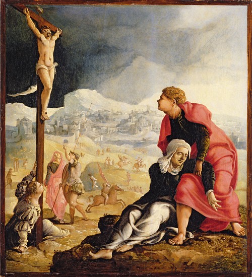 The Crucifixion van Maerten van Heemskerck
