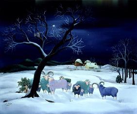 Silent Night, Holy Night, 1995 (oil on canvas) 
