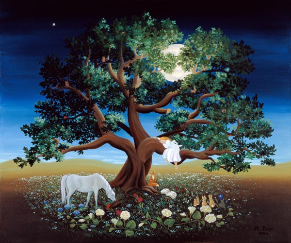 Tree of Dreams, 1994 (oil on canvas)  van Magdolna  Ban