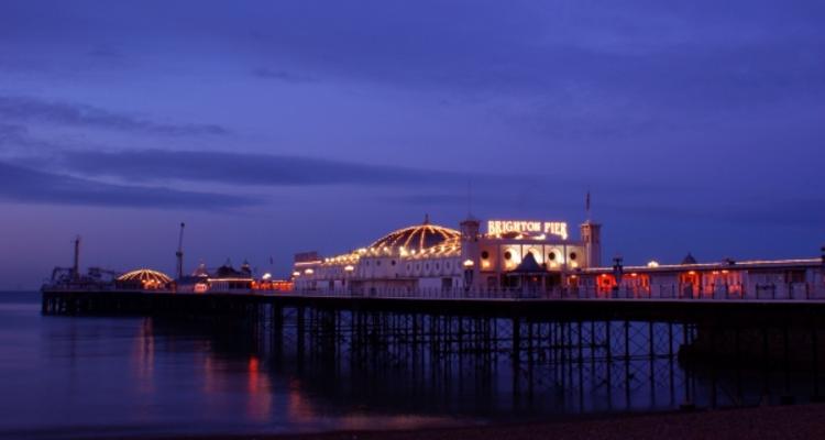 Brighton Pier II van Manuel Lesch