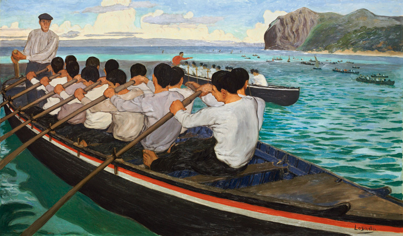 The oarsmen van Manuel Losada