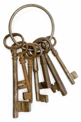 Rostige Schlüssel van Marc Dietrich
