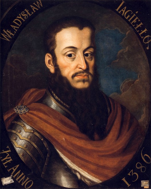 Portrait of King Wladyslaw II. Jagiello van Marceli Bacciarelli